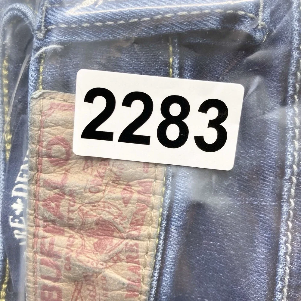 Buffalo Jeans Womens 30 Blue Joplin High Rise Flare Whiskers Retro David‎ Bitton